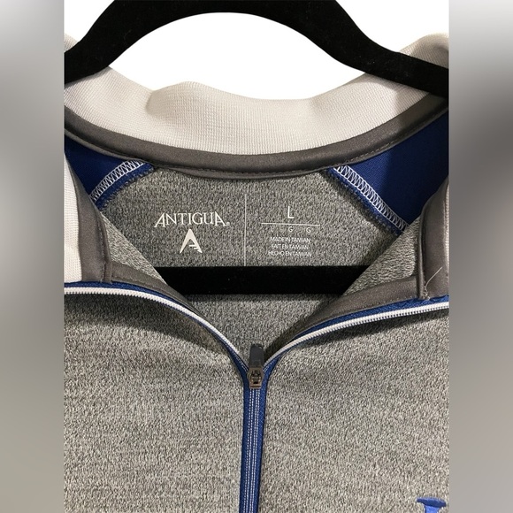 Kansas City Royals Antigua Quarter Zip Men Large - Picture 2 of 4